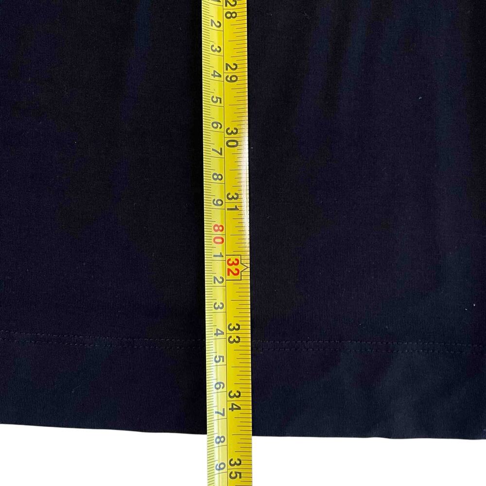 Women's Calvin Klein Sleeveless Ruched Sleeveless Mini Tank Dress Black Size 14 - Picture 7 of 7